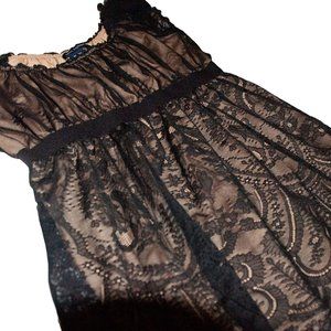 Max Factor Black Lace Top